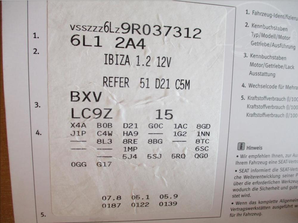 Seat Ibiza 1,2 12v ,klima,serv.kniha,