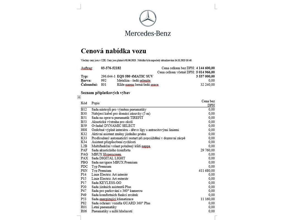 Mercedes-Benz EQS SUV 580 4MATIC
