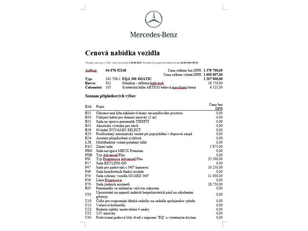 Mercedes-Benz EQA 300 4MATIC