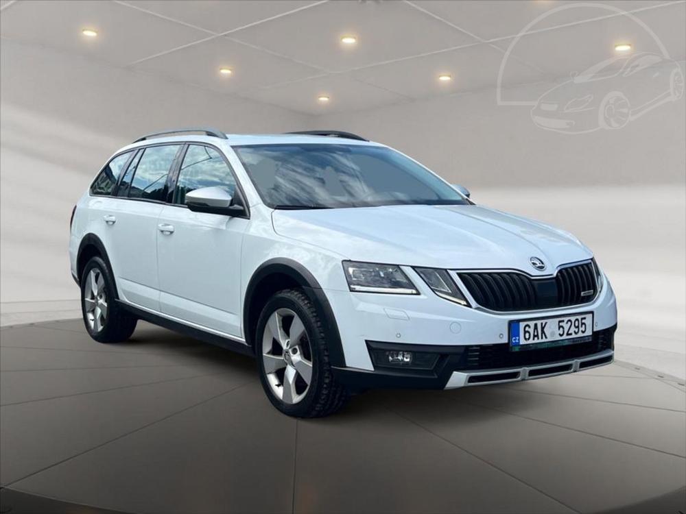 Škoda Octavia 2,0 TDI 135 kW 4x4 DSG Scout Combi