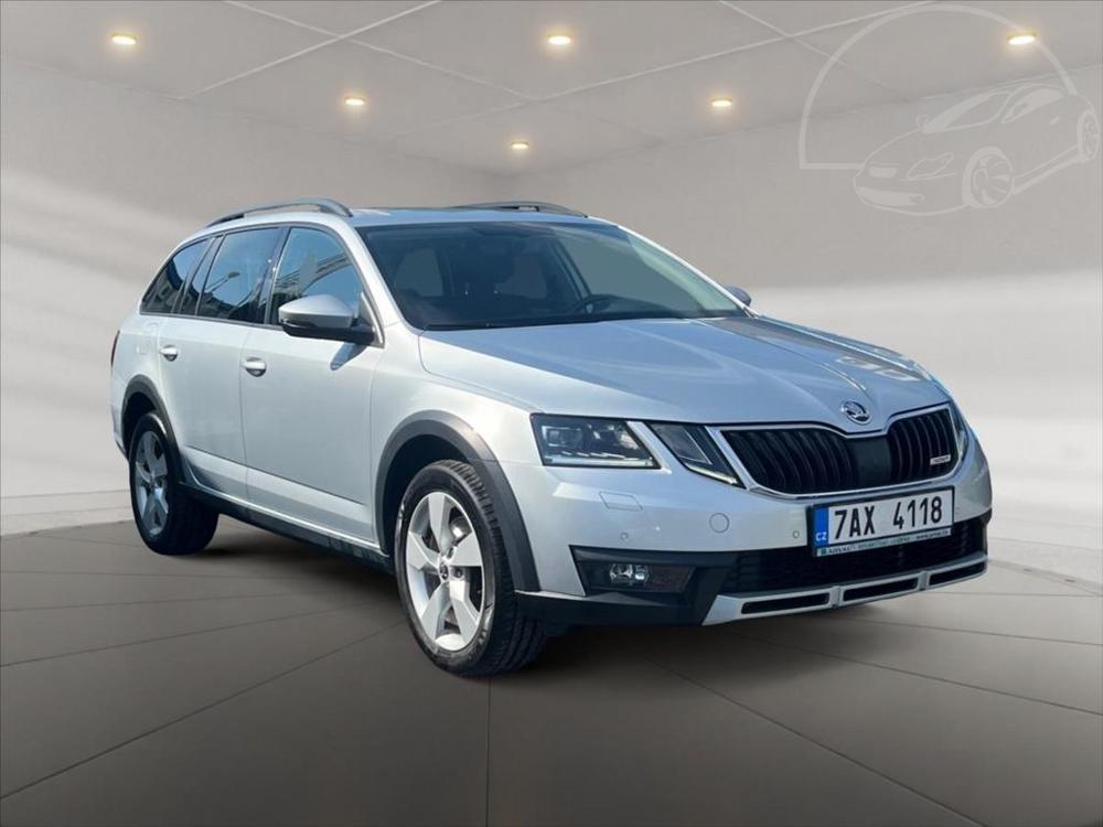 Škoda Octavia 2,0 TDI 135 kW 4x4 DSG Scout Combi