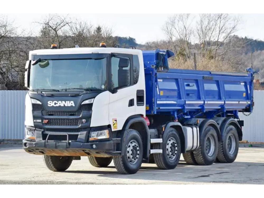 Scania G 450 8x4 sklápěč Bordmatik