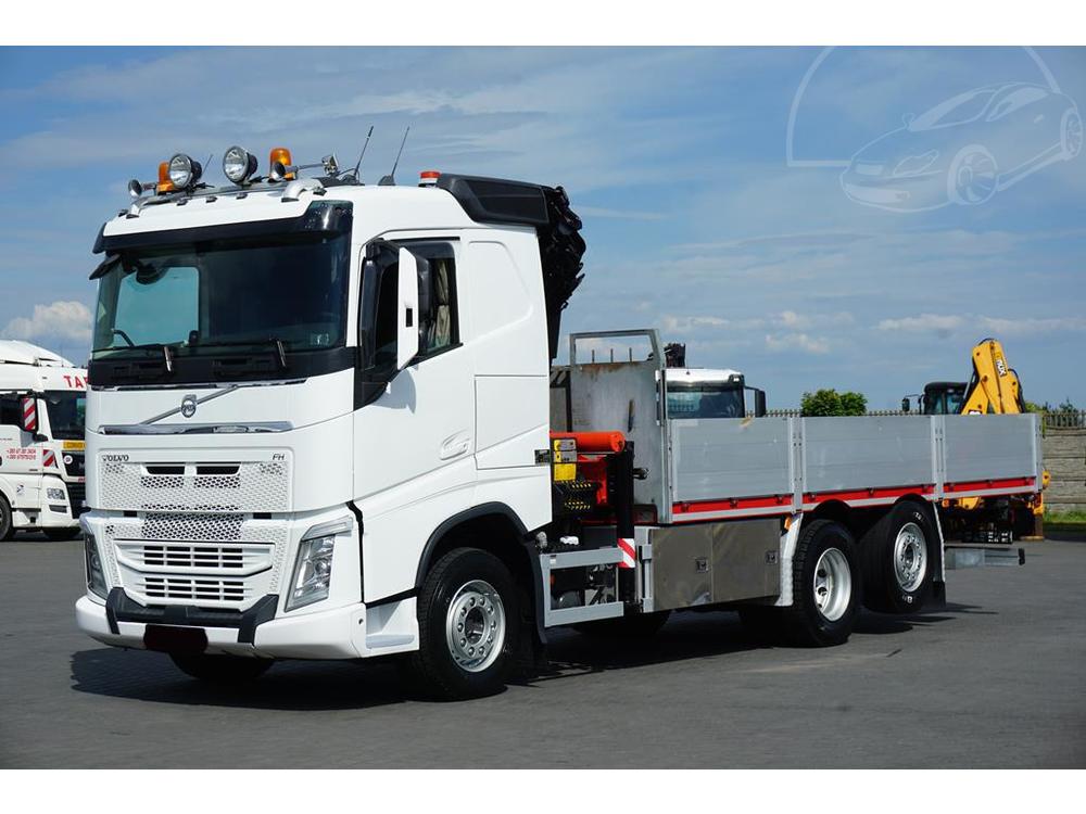 Volvo FH 500 6x2 valník+HR