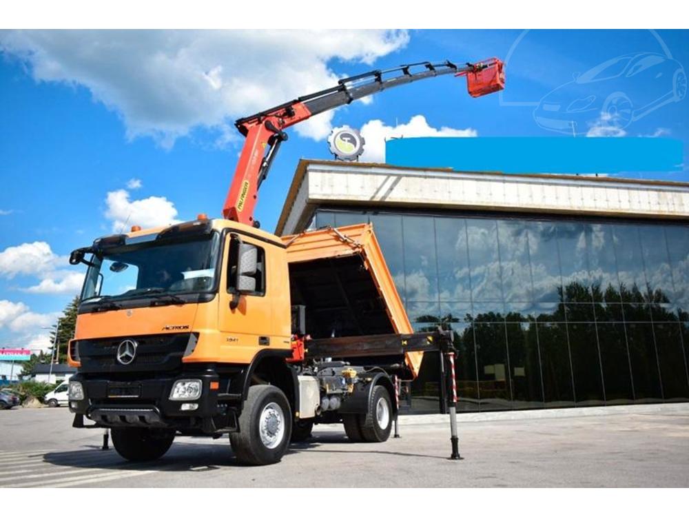 Mercedes-Benz Actros 1841 4x4 sklápěč+HR