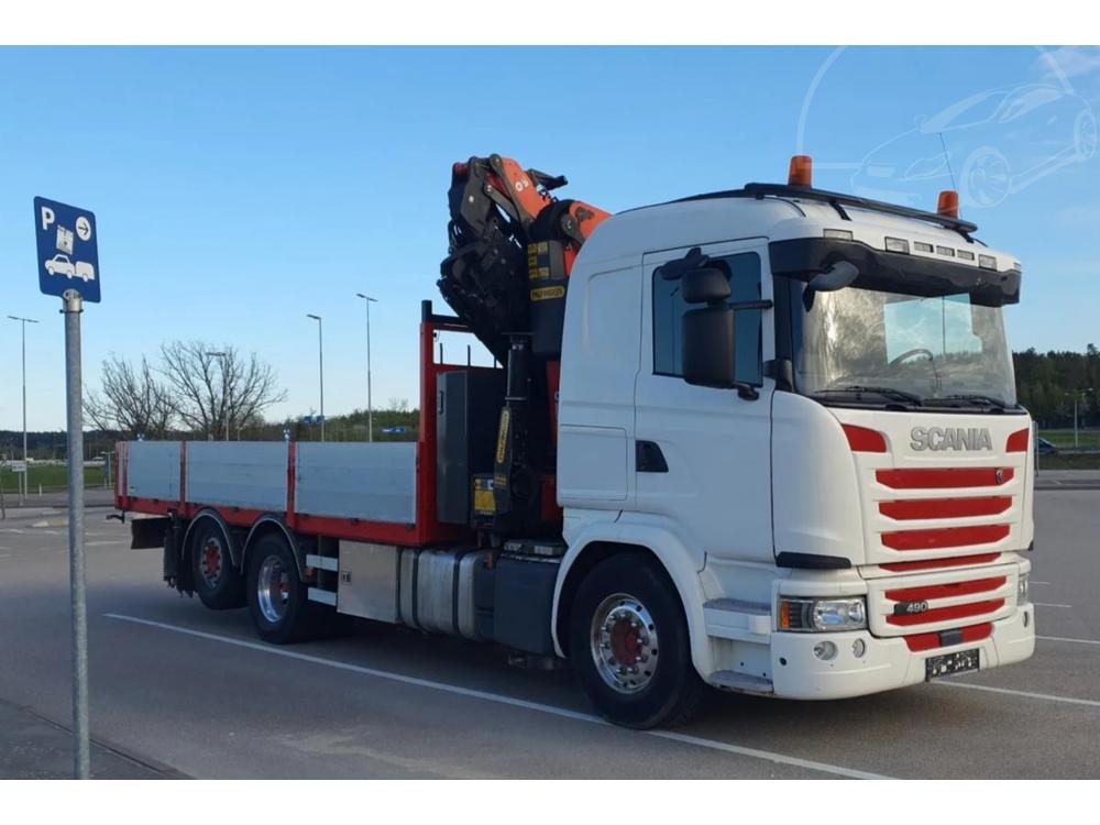 Scania  G490 6x2 valnk +HR EURO 6