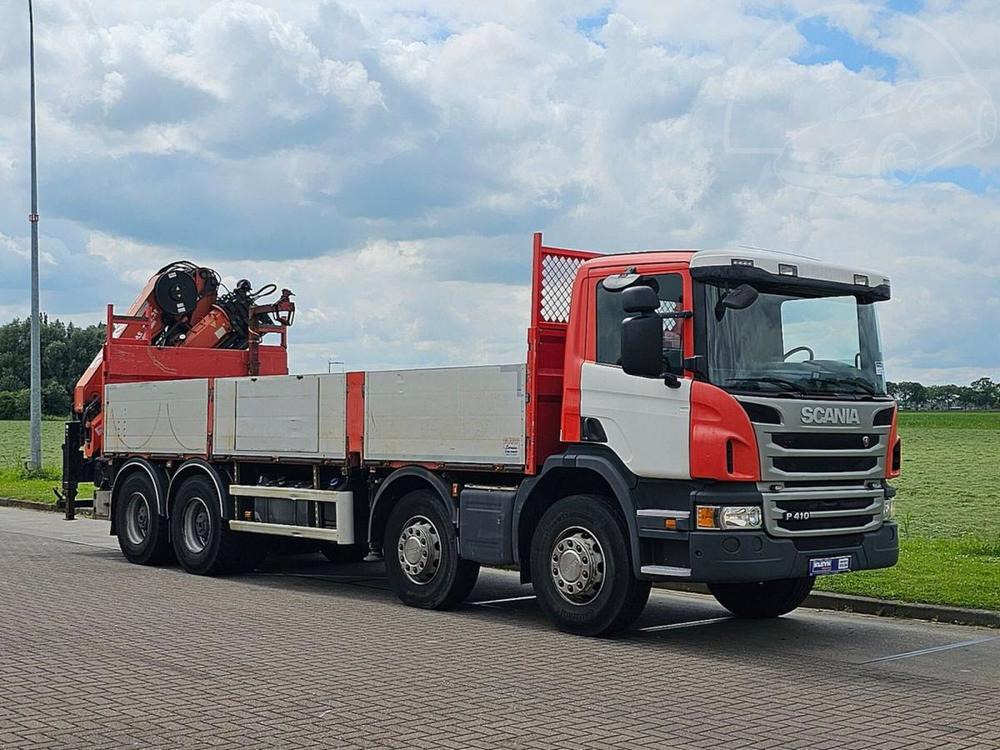 Scania  P 410 8x4 valnk + HR