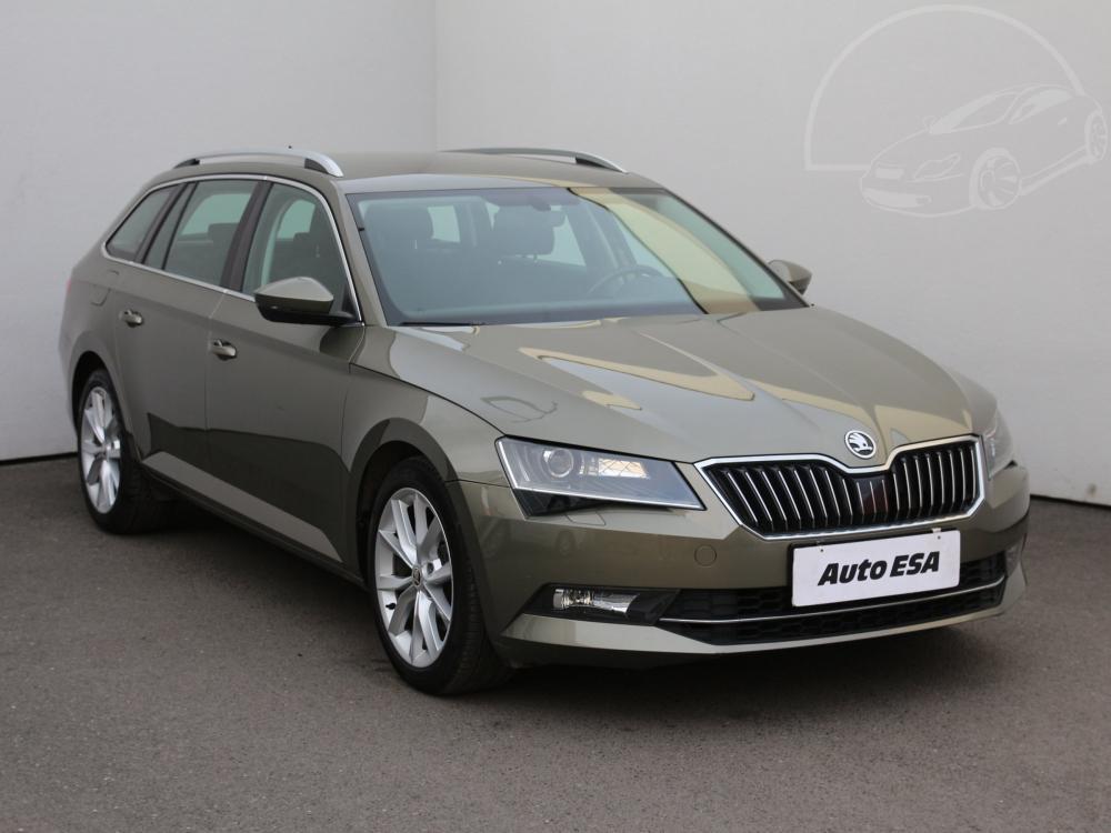 Škoda Superb III 2.0 TDi Serv.kniha, ČR