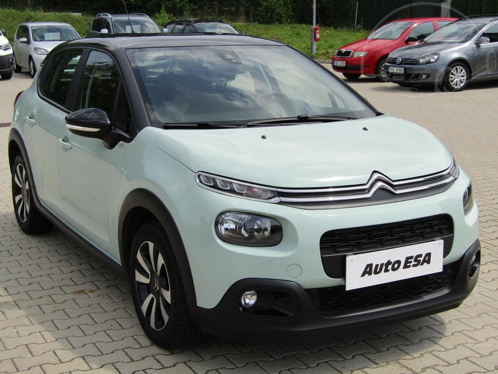 Citroën C3 1.2 i 1.maj Serv.kniha, ČR