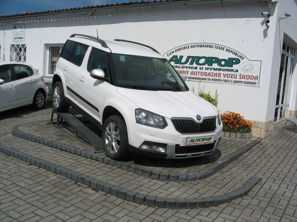 Škoda Yeti 1,4 TSi-90 kW, PĚKNÝ