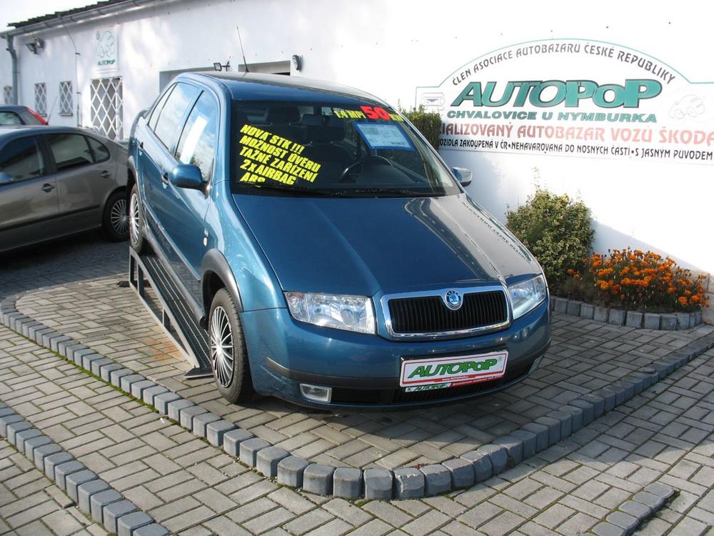 koda Fabia Sedan 1,4 MPi-50 kW