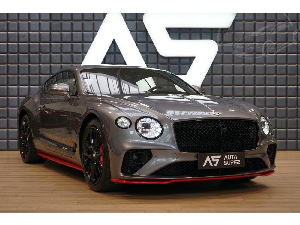 Bentley Continental V8 Mulliner-Red BlackLine Naim