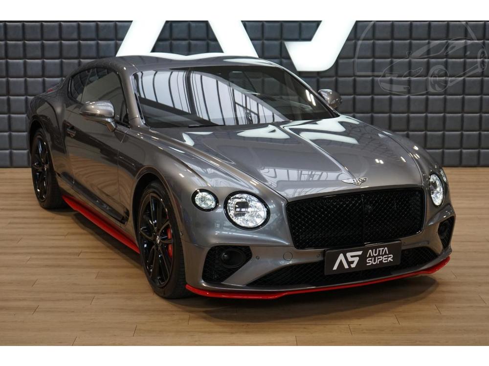 Bentley Continental V8 Mulliner-Red BlackLine Naim