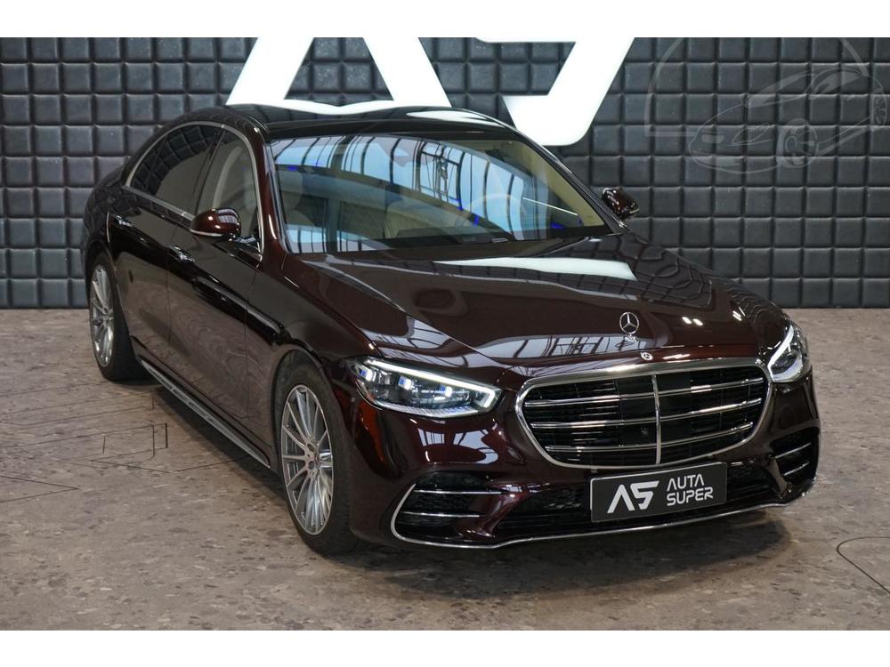 Mercedes-Benz S 580L 4M 4D-Burm TV Pano Zruka