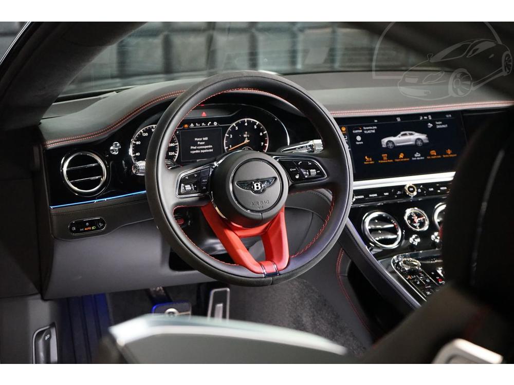 Bentley Continental V8 Mulliner-Red BlackLine Naim