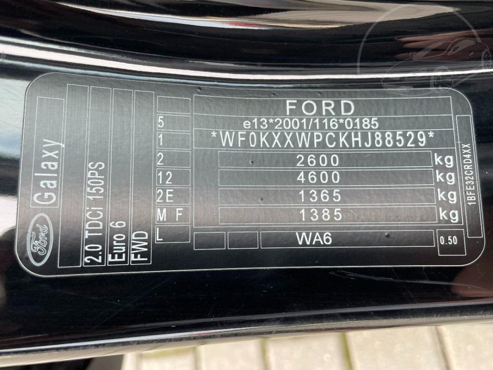 Ford Galaxy 2,0 TDCi 110 kW 7. M Automat A