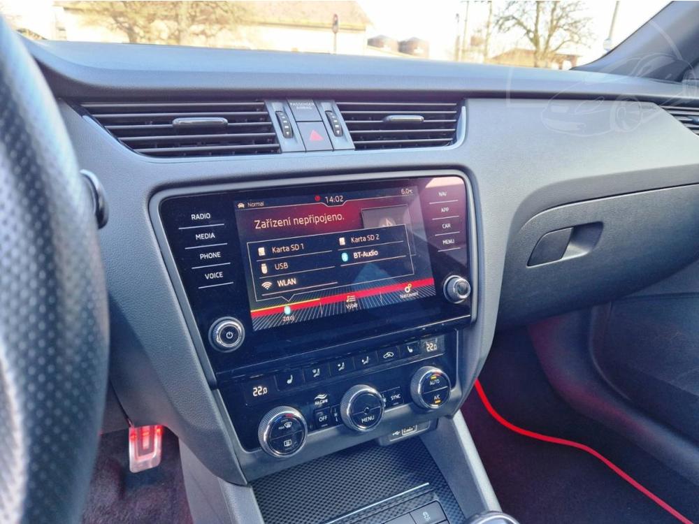 koda Octavia RS-2.0TSi-180KW-VIRUAL-LED-NAV