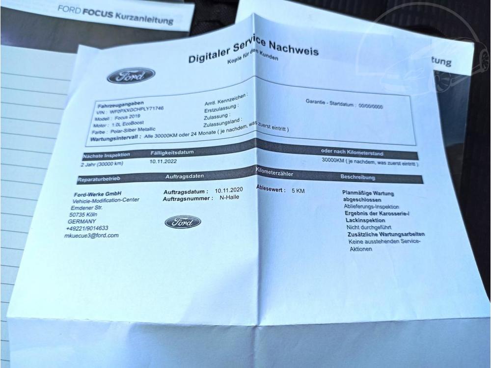 Ford Focus DPH-1.0i EB-LED-TEMPOMAT-