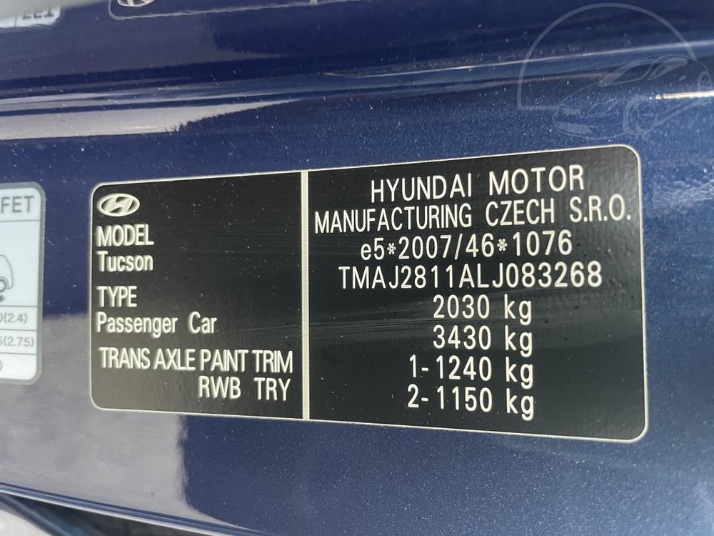 Hyundai Tucson 1,6CRi 54TKM