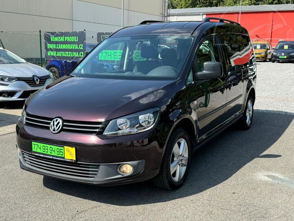 Volkswagen Caddy MAXI 2,0 TDI-7 MÍST, NAVI, USB