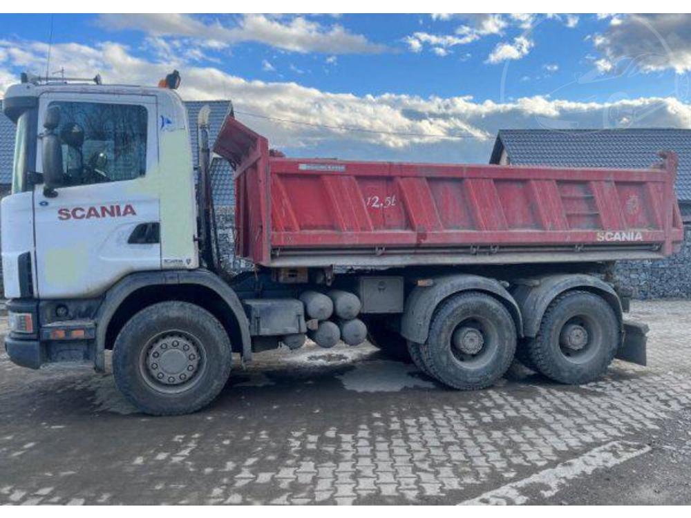 Scania  6x4 sklp nov pneu