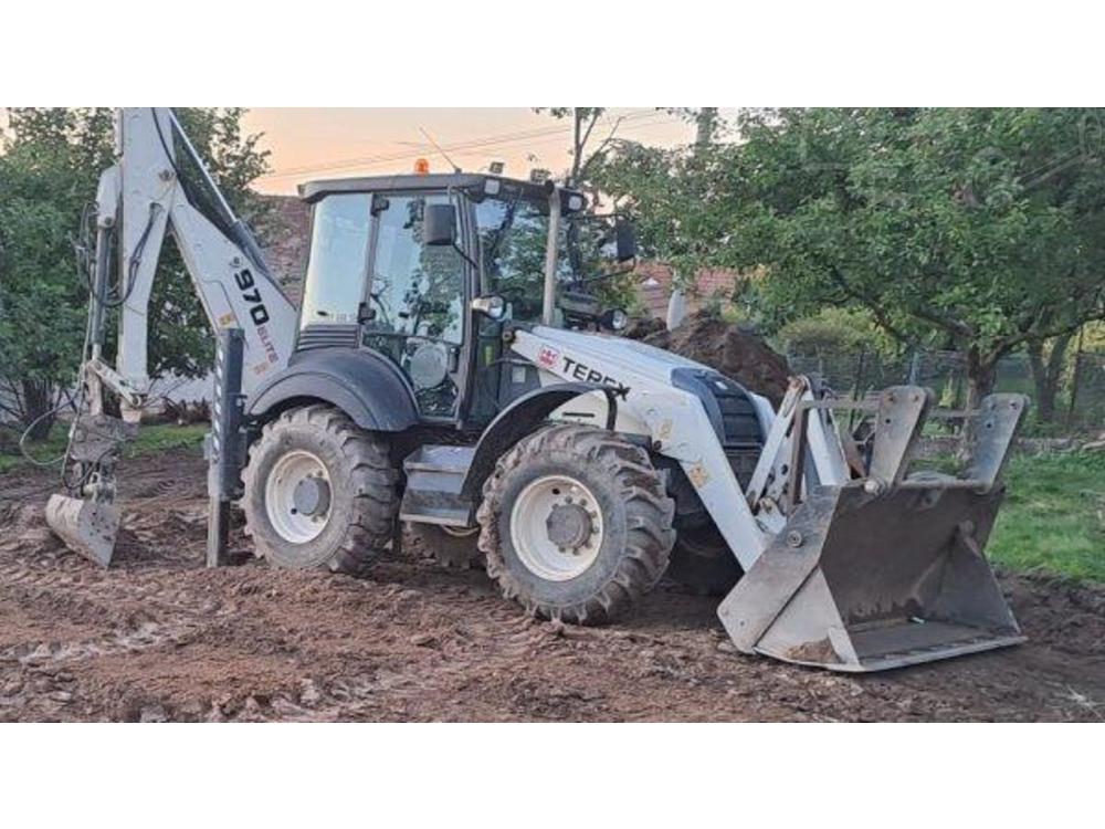 Terex 970 traktorbagr 5lopat SPZ