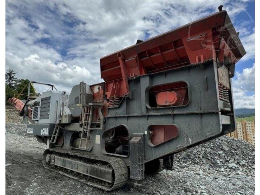 Jiná 46.5t drtič 400t/h Sandvik 340