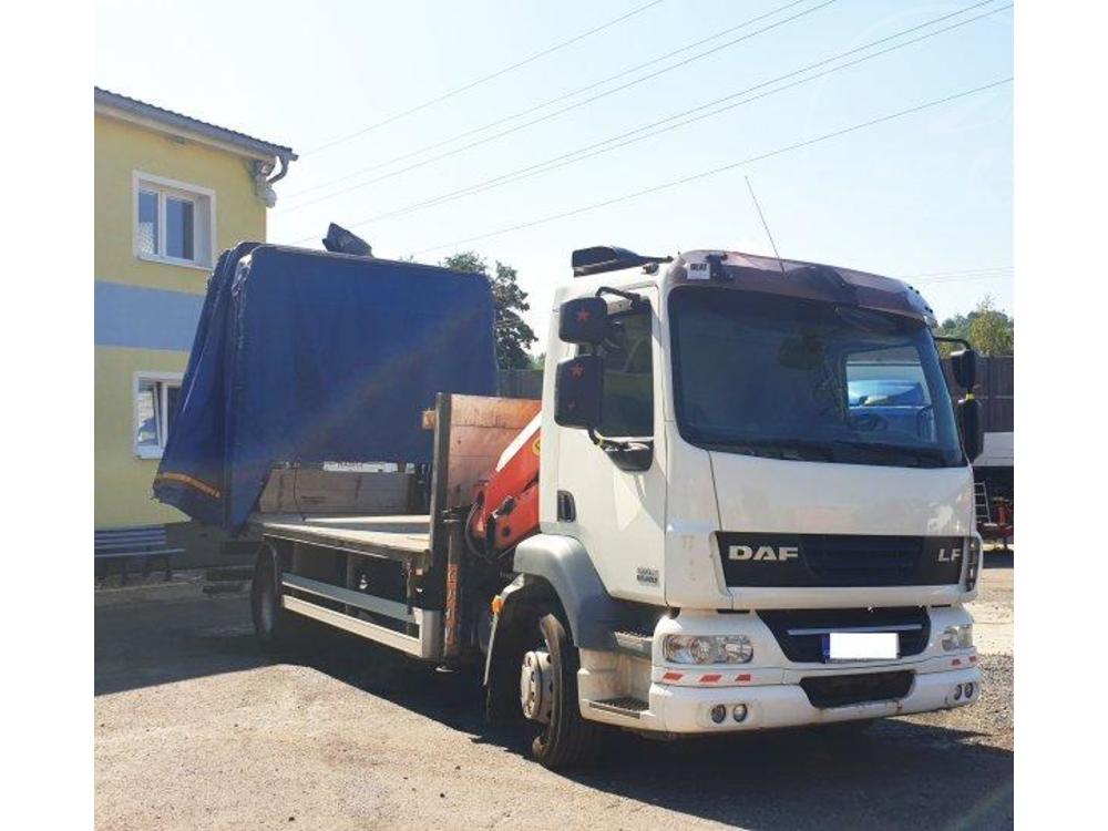 DAF 15 t valník 6.5m+HR Palfinger