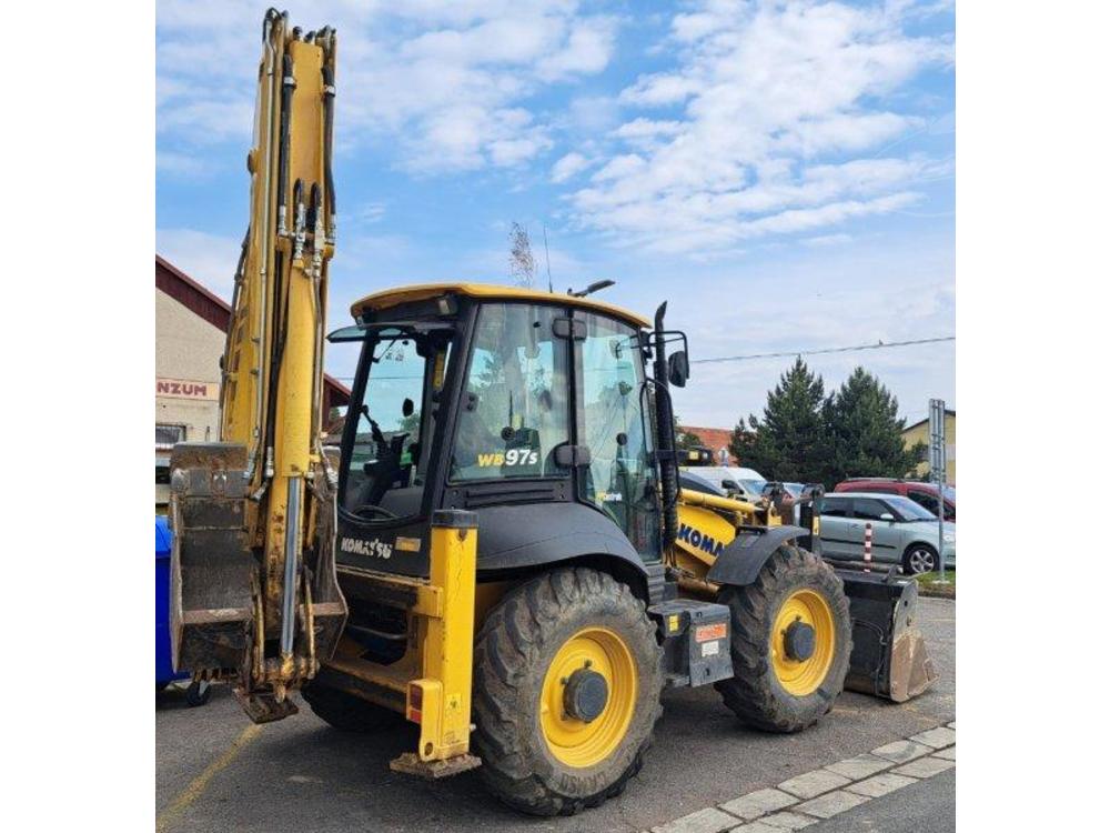 Komatsu WB97 S8 traktobagr