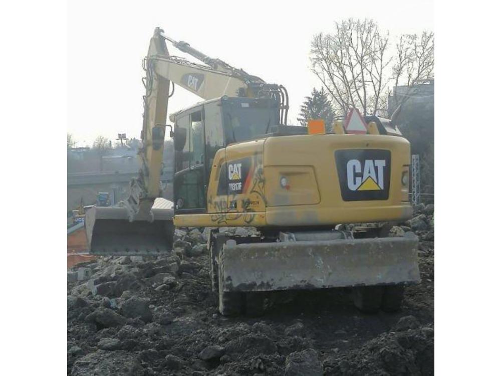 Caterpillar  M317 F bagr opry powertilt