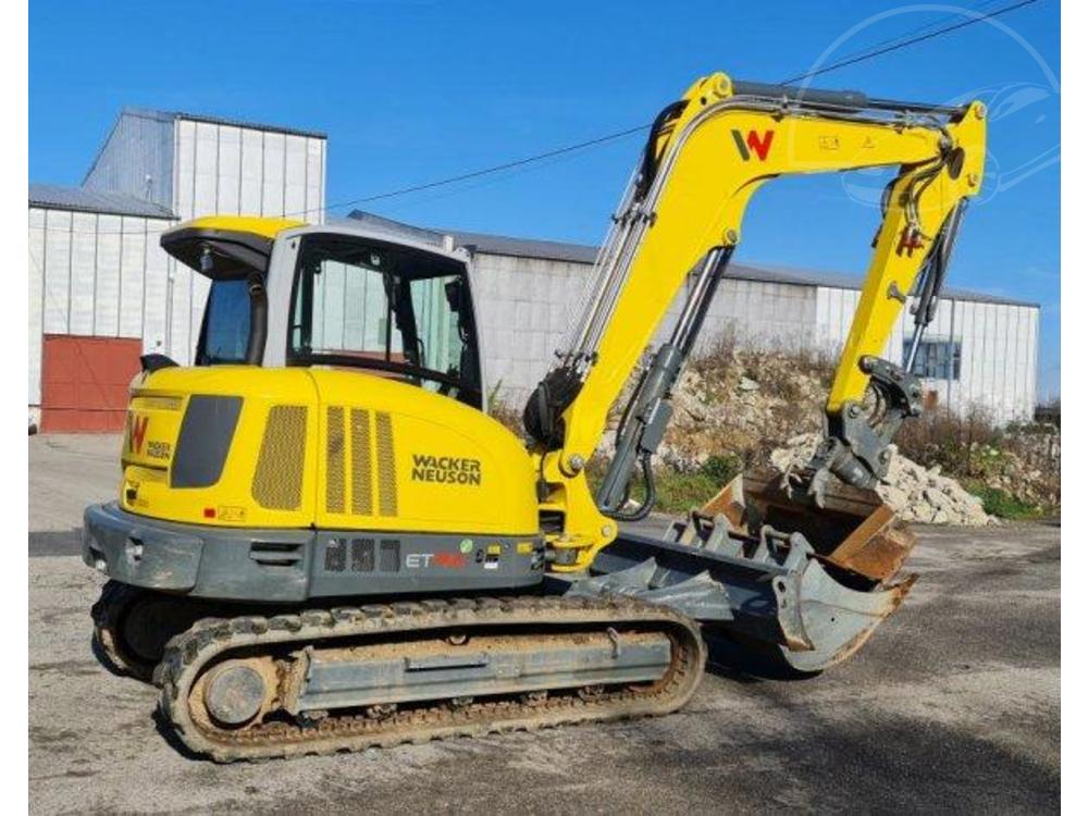 Wacker  Neuson ET90 bagr 9t guma offse