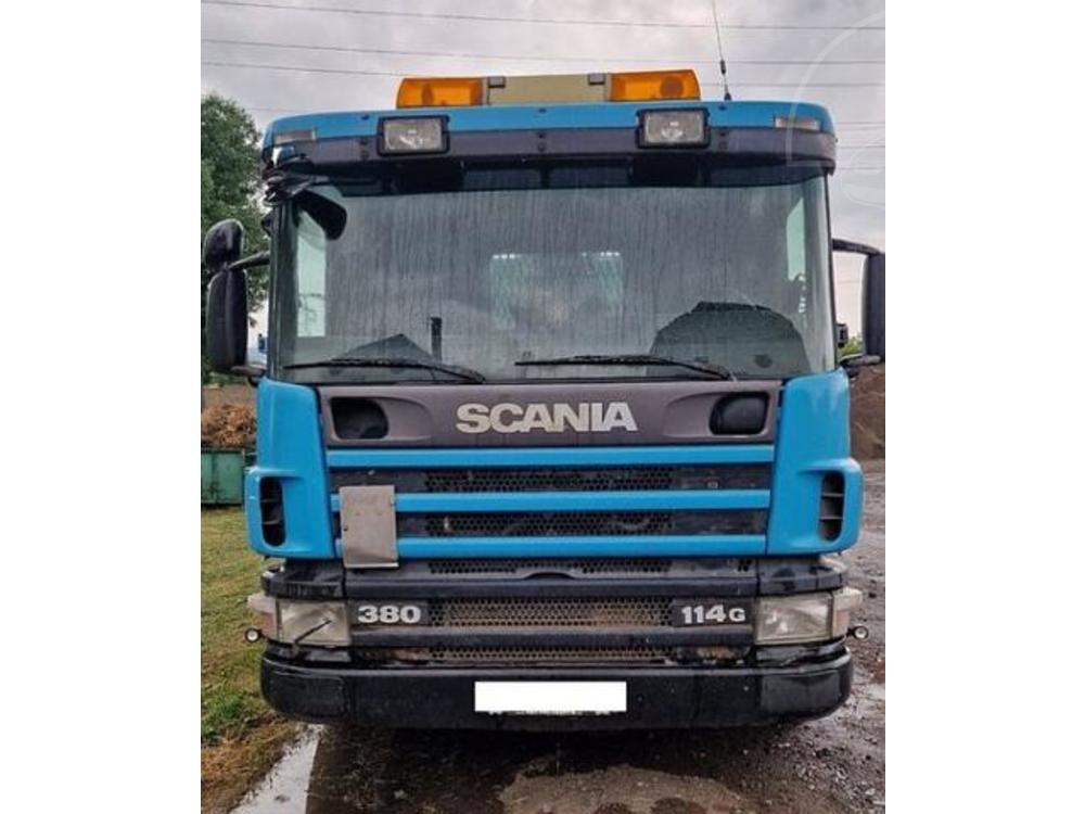 Scania  6x2 hk LIFT/silo mchy