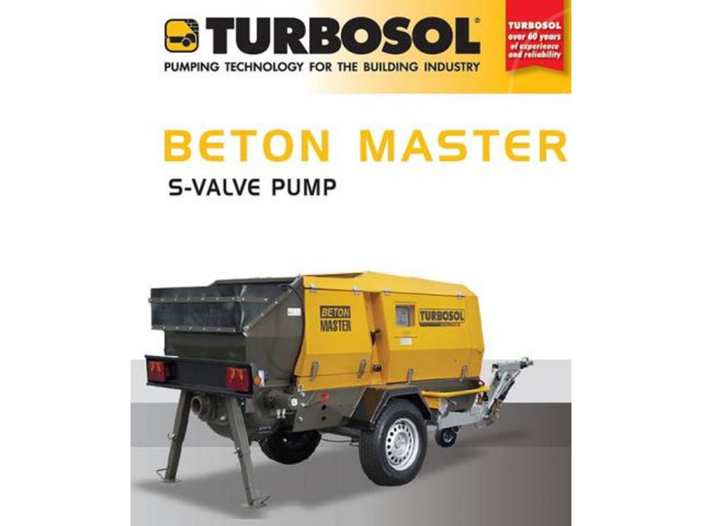 Jin  15m3/h betonpumpa TURBOSOL