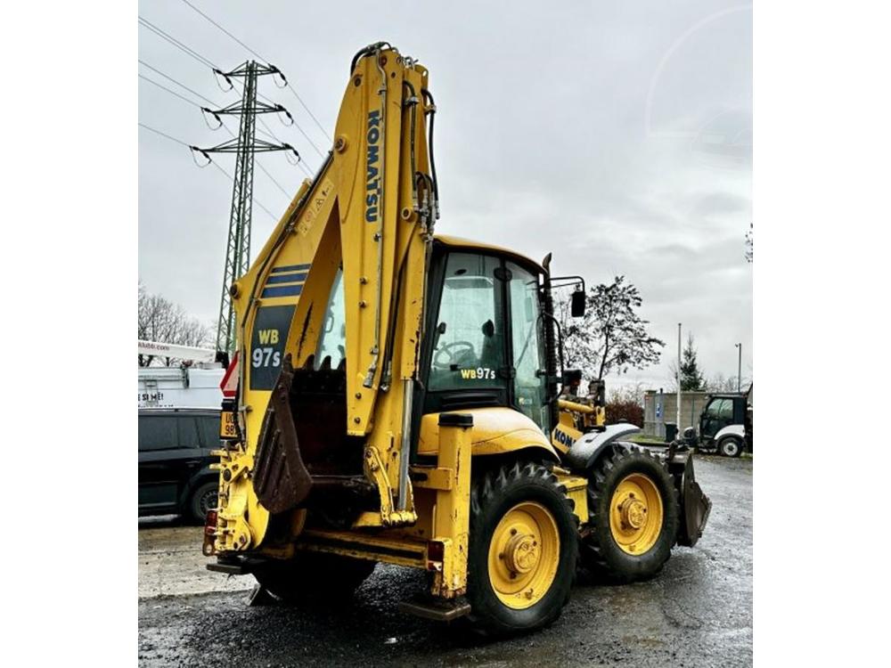 Komatsu  WB97 S5 joystick traktorbagr