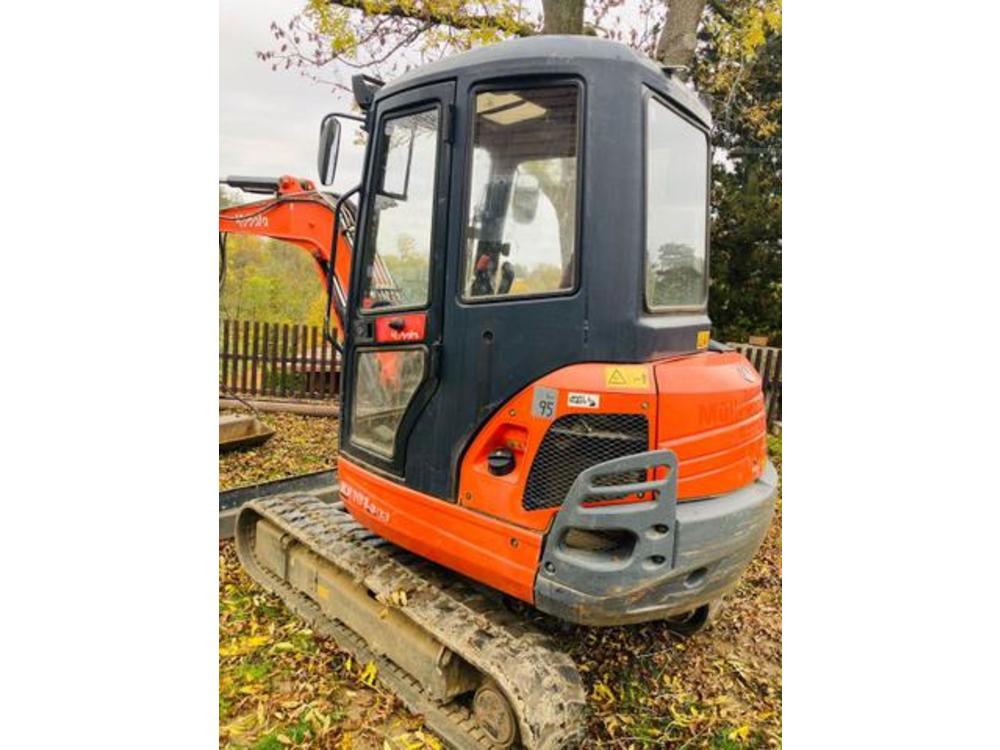 Kubota  KX 101 (3.5t)+NOV PASY bagrik