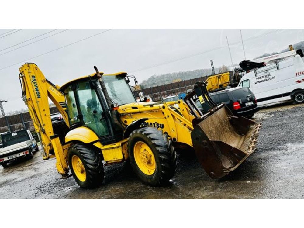 Komatsu  WB97 S5 joystick traktorbagr