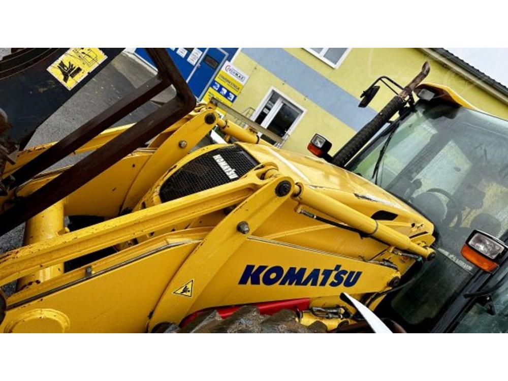 Komatsu  WB97 S5 joystick traktorbagr