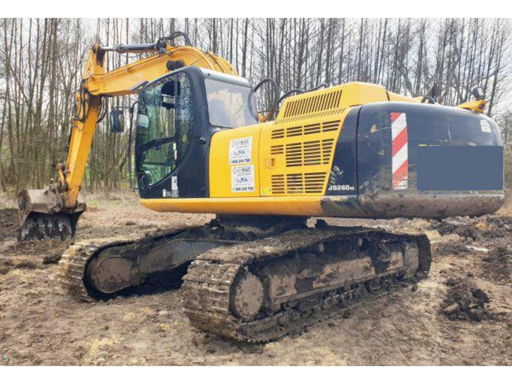 JCB  260 bagr 26t 3lopaty+rozrvk