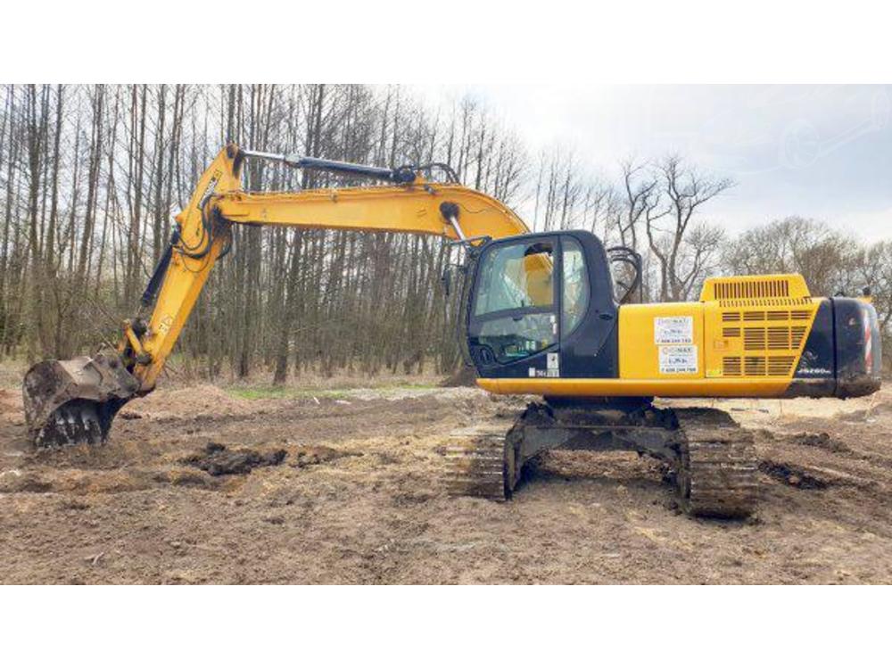 JCB  260 bagr 26t 3lopaty+rozrvk