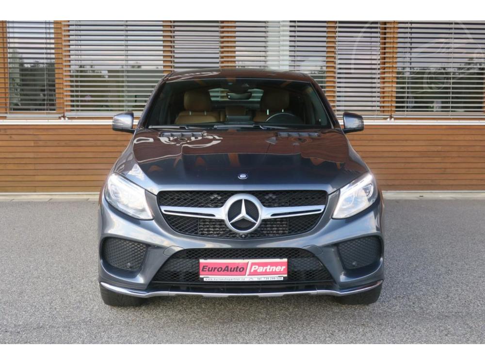 Mercedes-Benz GLE 350 D 4MATIC Coupe AMG tan