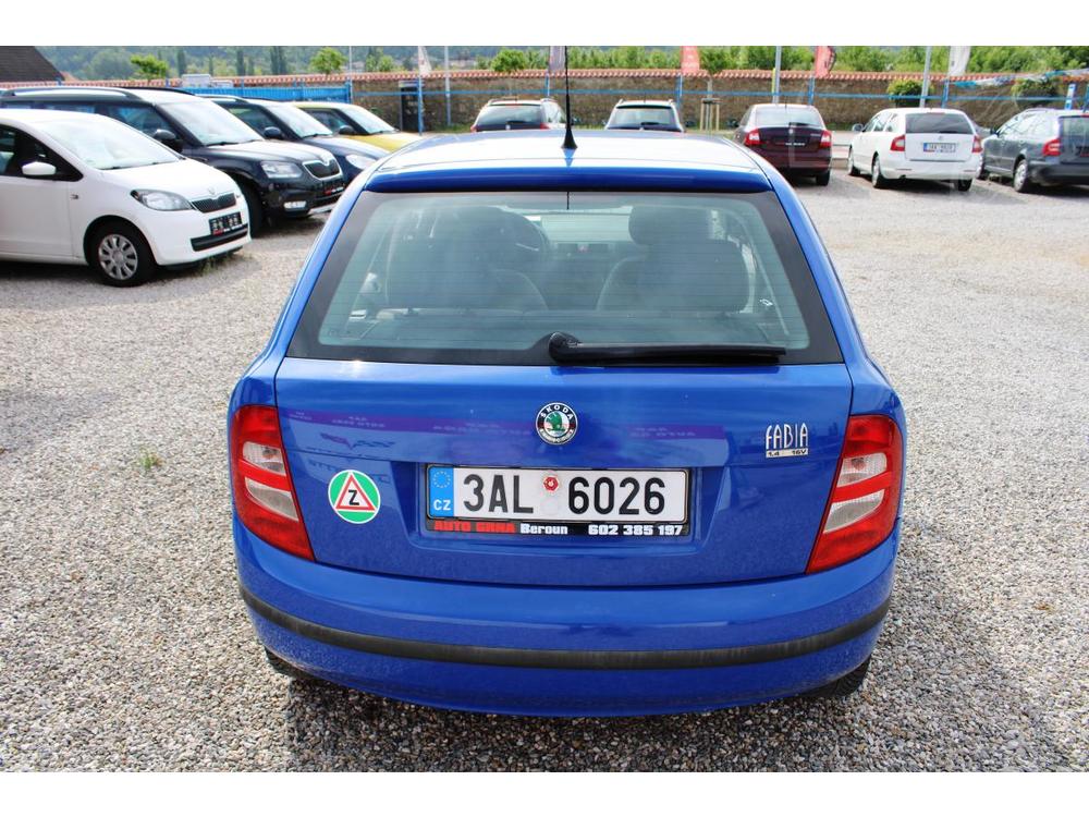 koda Fabia 1,4i 16V KLIMA EL.OKNA SERVO