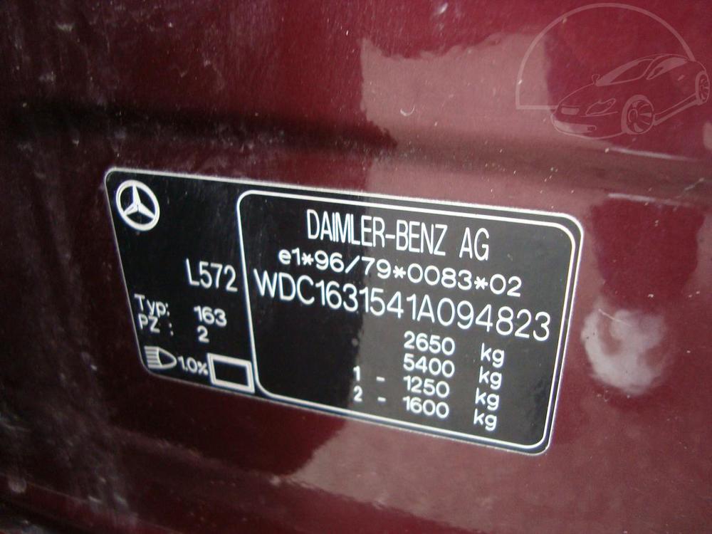 Mercedes-Benz M ML 320i + LPG,2023,Pravid.ser.