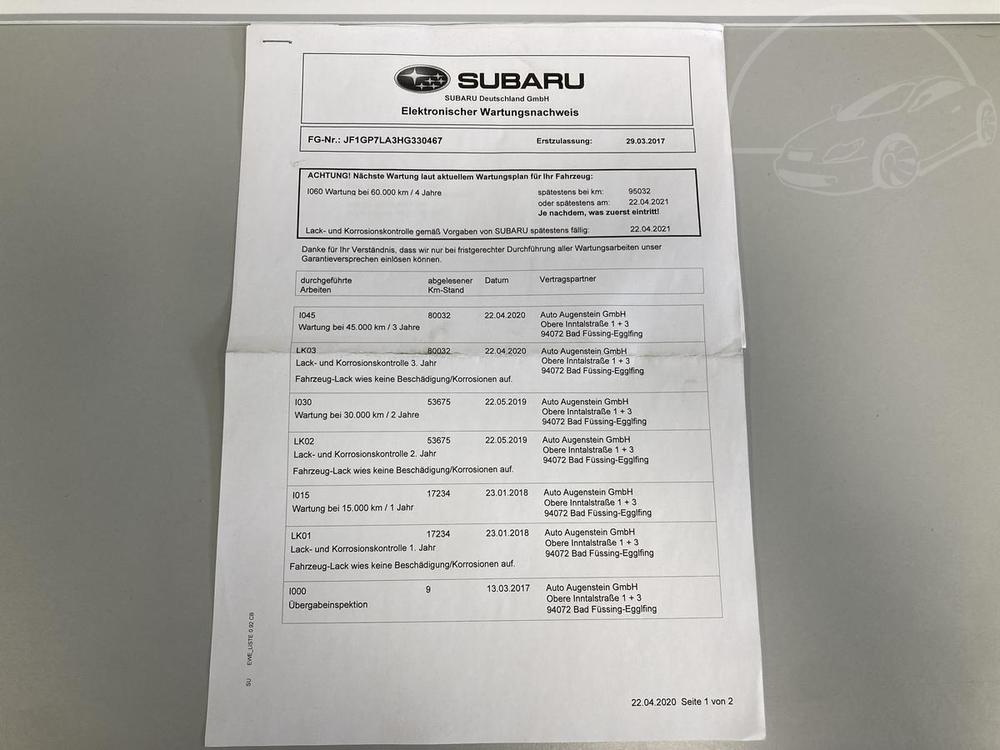 Subaru XV 2,0i Active 6MT * ZRUKA *
