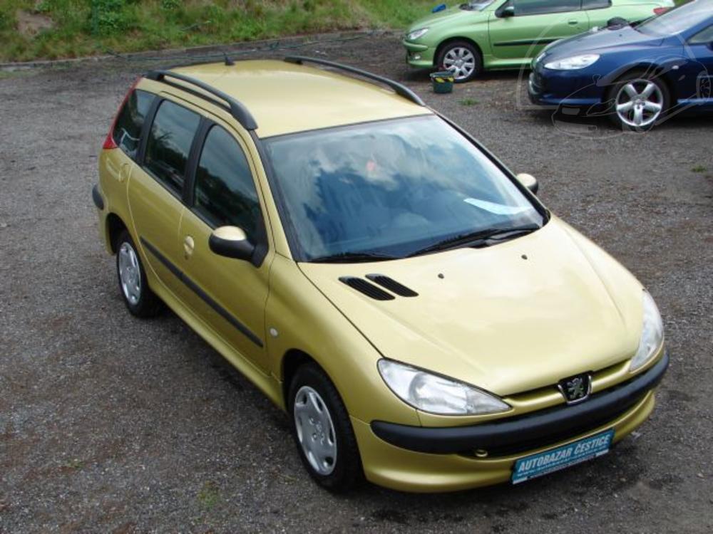 Peugeot 206 SW 1,2 i WEBASTO TOP STAV