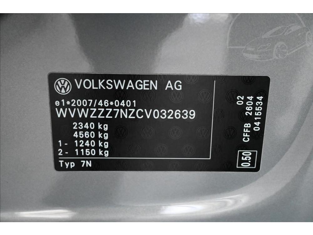 Volkswagen Sharan 2,0 TDI 103 kW Highline Zruka