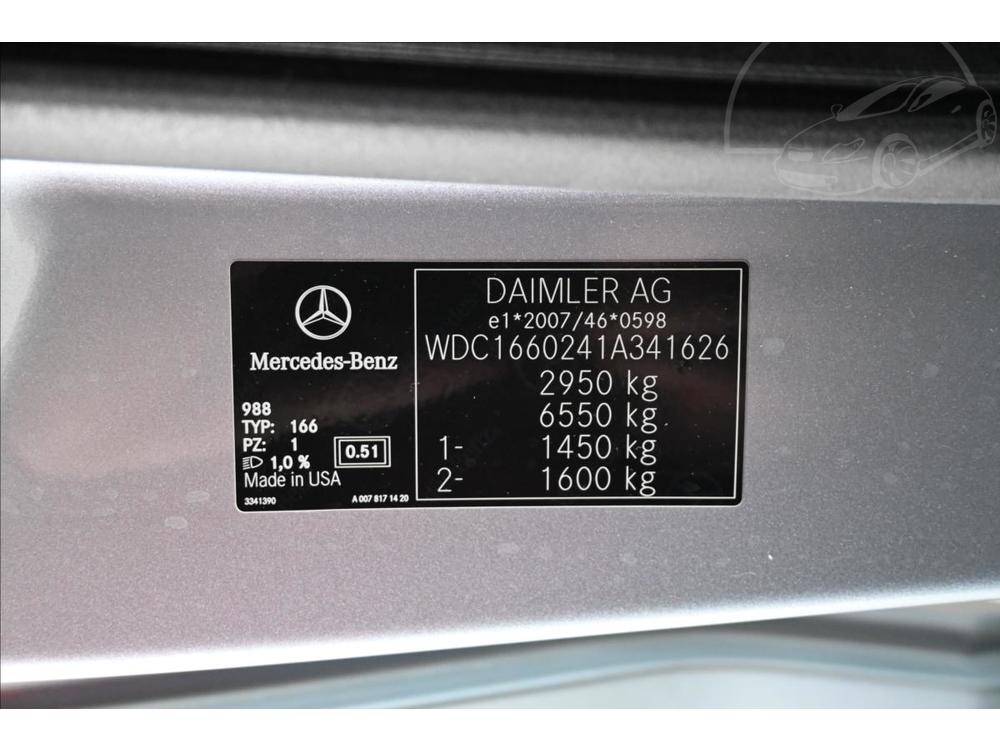 Mercedes-Benz M CDI 350 BLUETEC 4MATIC Zruka