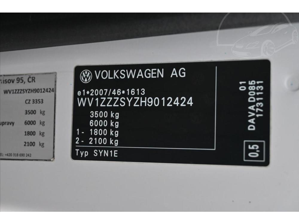 Volkswagen Crafter 2,0 TDi 130kW*L3H2*6mst Zruk