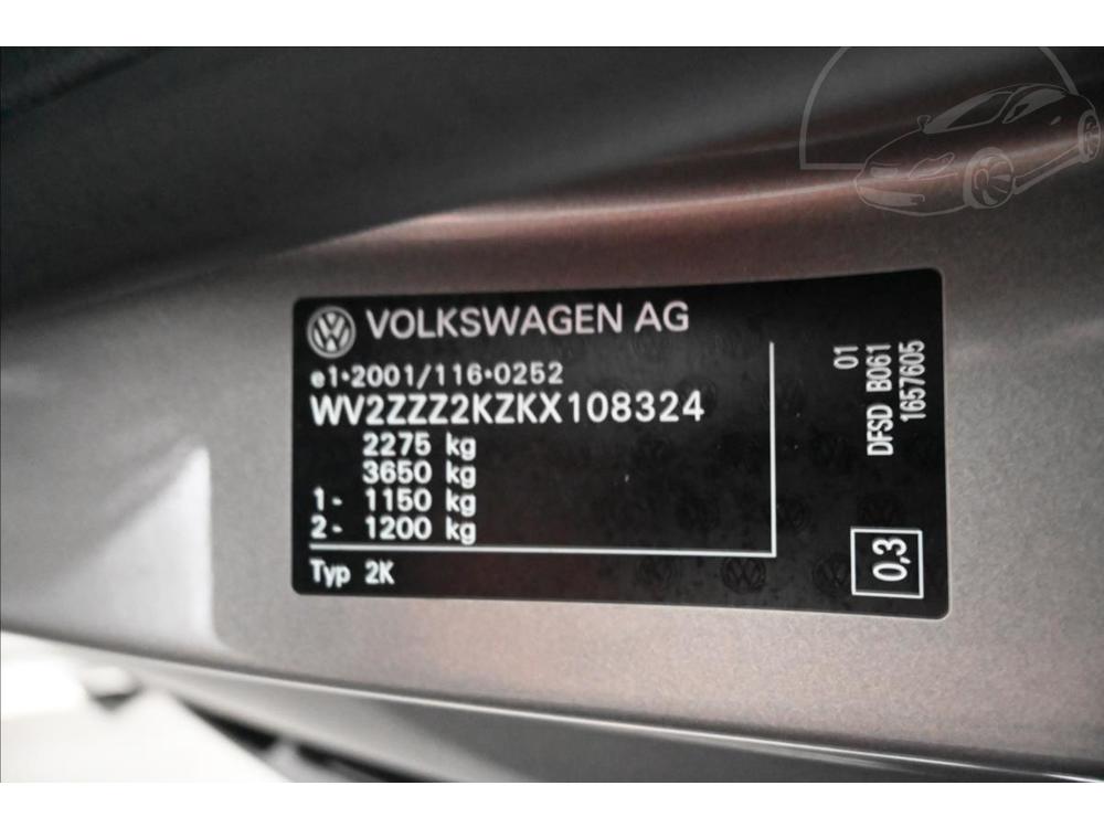 Volkswagen Caddy 2,0 TDI 75 kW 5 Mst Zruka a