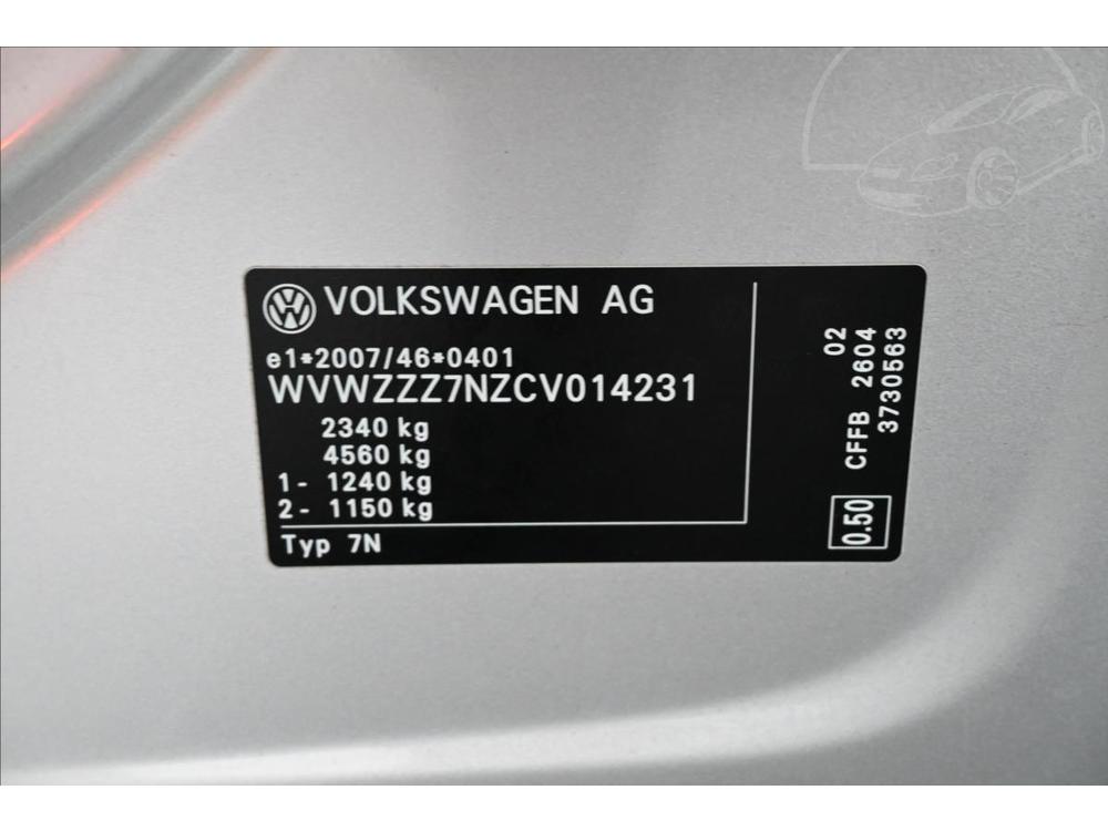 Volkswagen Sharan 2,0 TDi 103kW Highline Zruka