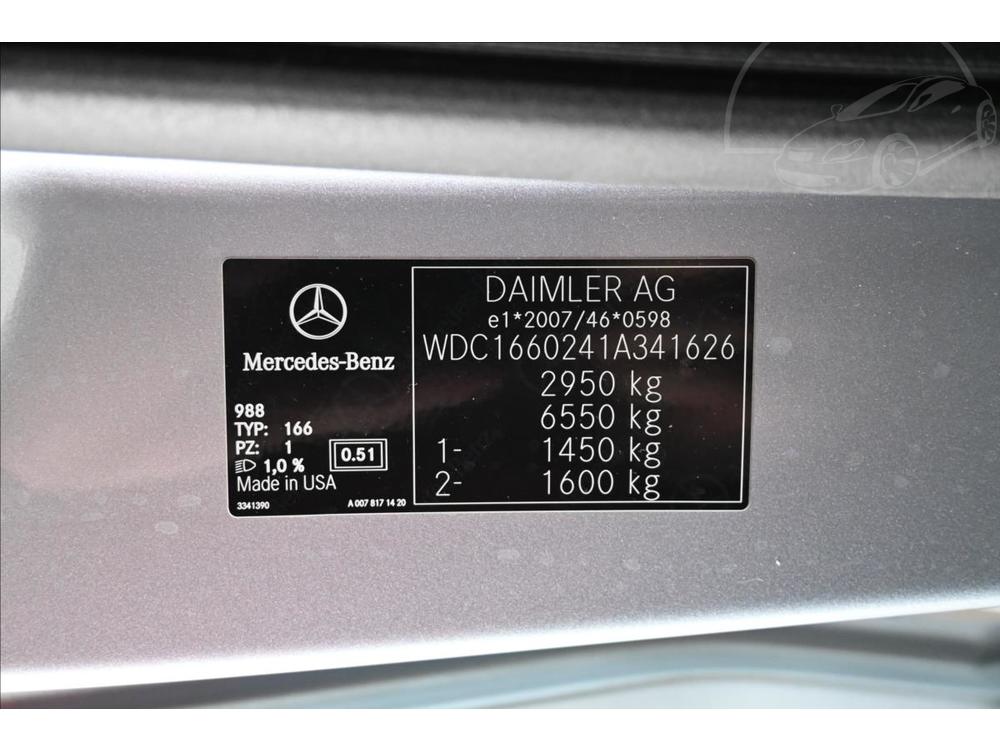 Mercedes-Benz M CDI 350 BLUETEC 4MATIC Zruka