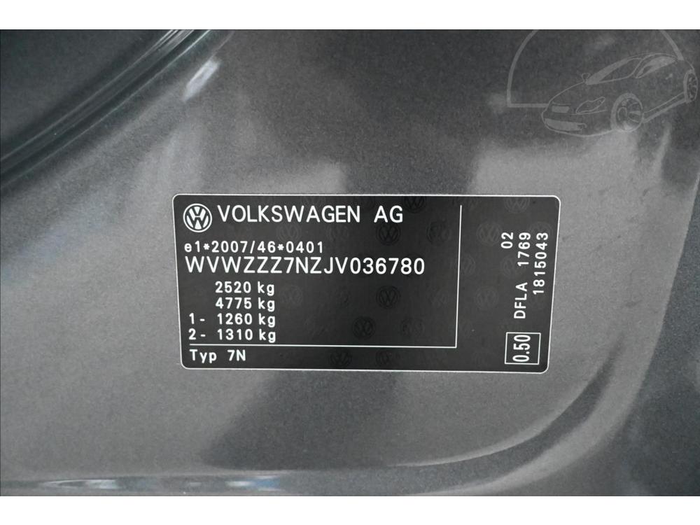 Volkswagen Sharan 2,0 TDi 110kW 7mst NAVI Zruk